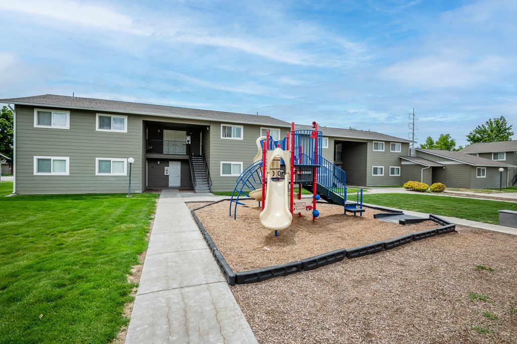 our apartments have a playground for your kids to play