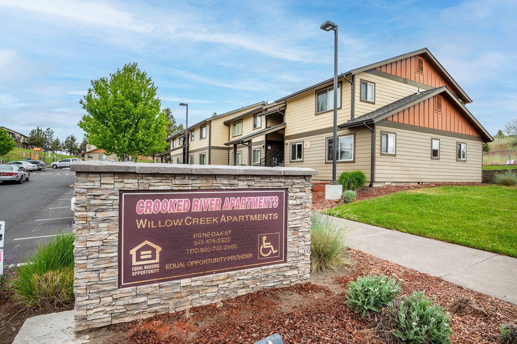 the building where the apartment is located