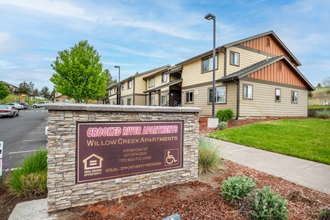 the building where the apartment is located