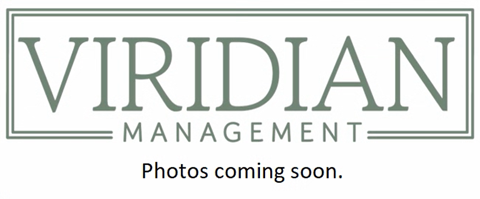 A logo for Viridian Management is displayed with a note that photos are coming soon.
