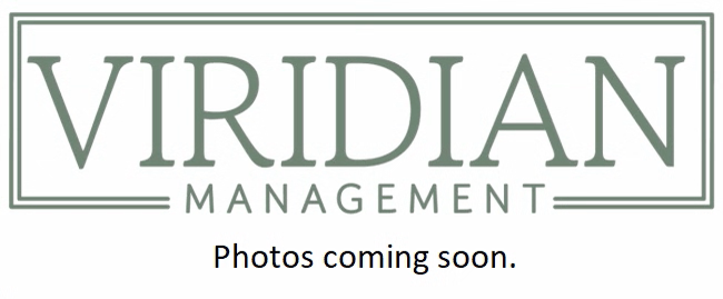 A logo for Viridian Management is displayed with a note that photos are coming soon.