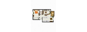 1 Bed, 1 Bath