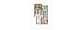 2 Bed, 2 Bath