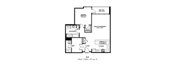 A4 - One Bedroom One Bath