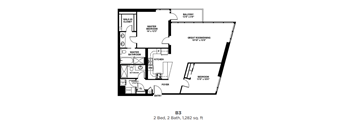 B3 - Two Bedroom Two Bath