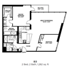 B3 - Two Bedroom Two Bath