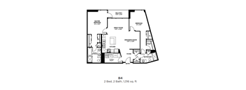 B4 - Two Bedroom Two Bath