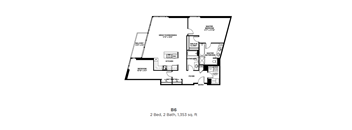 B6 - Two Bedroom Two Bath