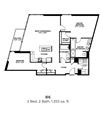 B6 - Two Bedroom Two Bath