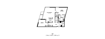 B7 - Two Bedroom Two Bath