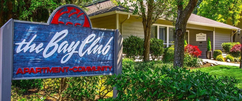 a house with a sign in front of it