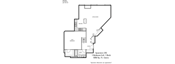 a floor plan of a house showing the first and second floors