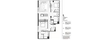 Two Bedroom, Two Bath