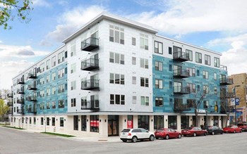 Exterior Building View Of Chroma Apartments In Minneapolis, MN - Photo Gallery 2
