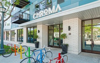 Front Entrance At Chroma Apartments In Minneapolis, MN - Photo Gallery 3