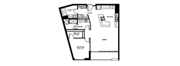 the black and white floor plan is an approximation and may not include the most recent information