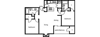 2 Bed/2 Bath