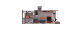 Studio_500 sqft at 151 Ocean Road LLC, Rhode