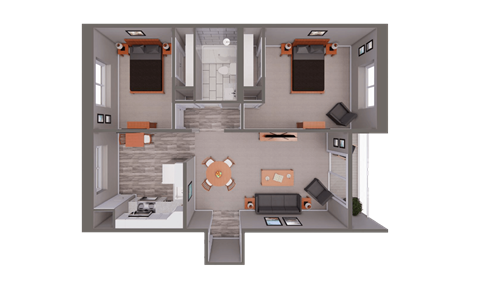 Furnished Two Bedroom_780sqft at 151 Ocean Road LLC, Narragansett, RI