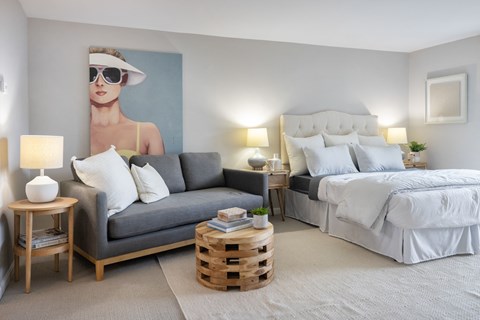 Well Lite Bedroom at 151 Ocean Road LLC, Narragansett