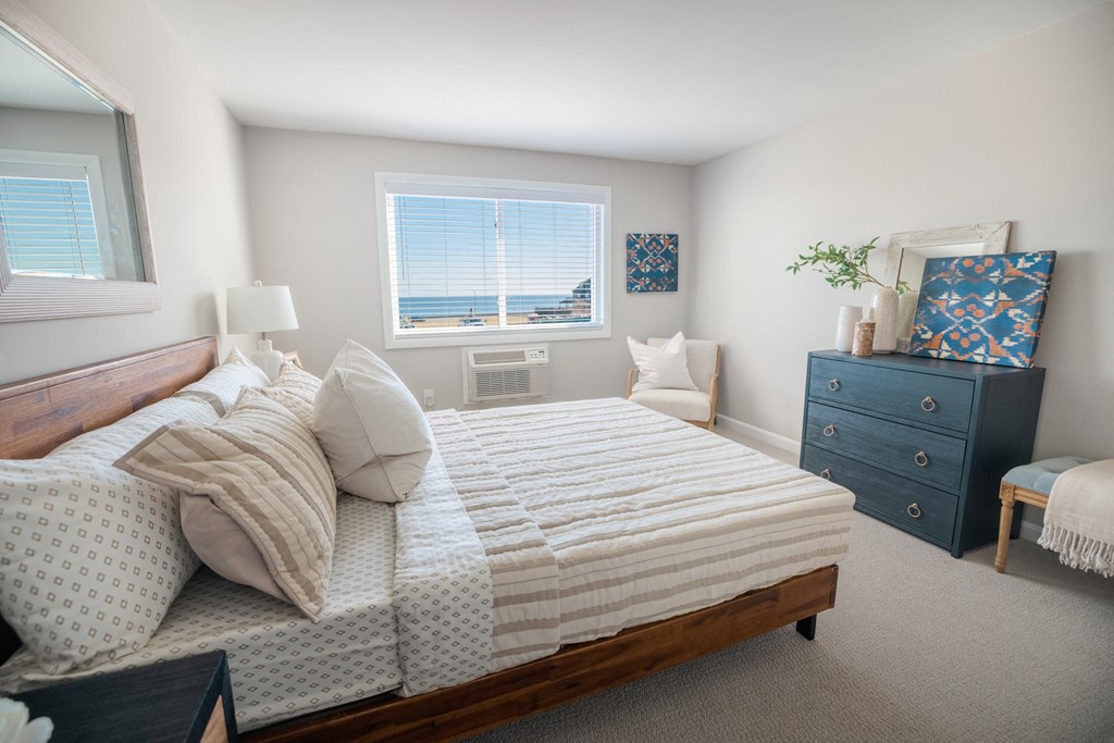 Well Decorated Bedroom With Plenty Of Natural Lights at 151 Ocean Road LLC, Rhode