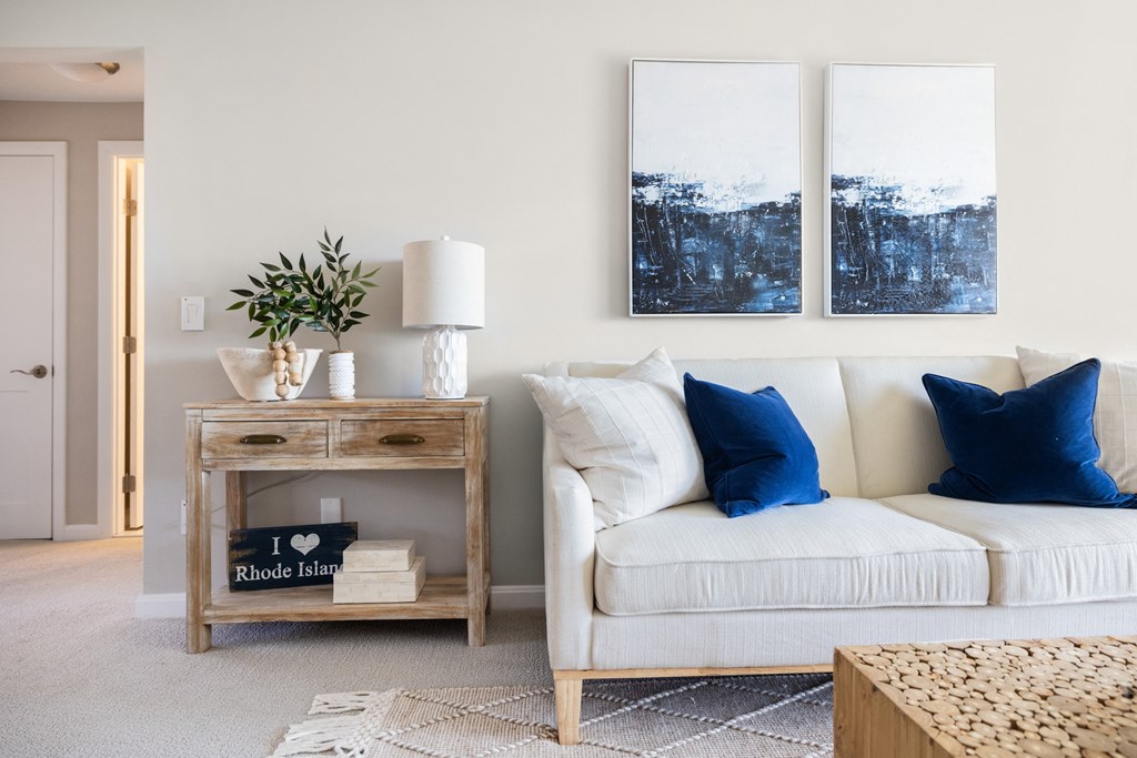 Stunning living room at 151 Ocean Road LLC, Narragansett, RI, 02882