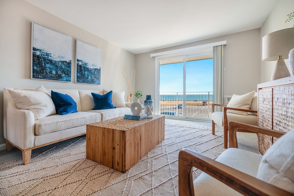 Living Room With Plenty Of Natural Lights at 151 Ocean Road LLC, Narragansett, RI, Rhode