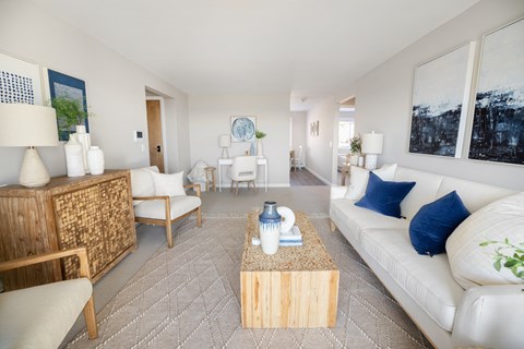 Sophisticated Living Room at 151 Ocean Road LLC, Rhode