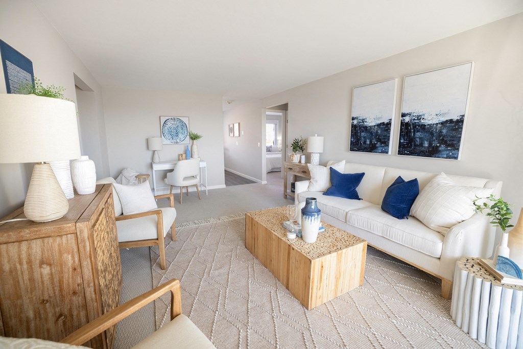 Soft and Refreshing Living Room at 151 Ocean Road LLC, Narragansett, RI, 02882