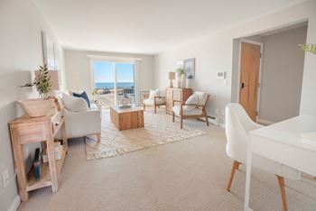 Airy and Bright Modern Living Room at 151 Ocean Road LLC, Narragansett, Rhode