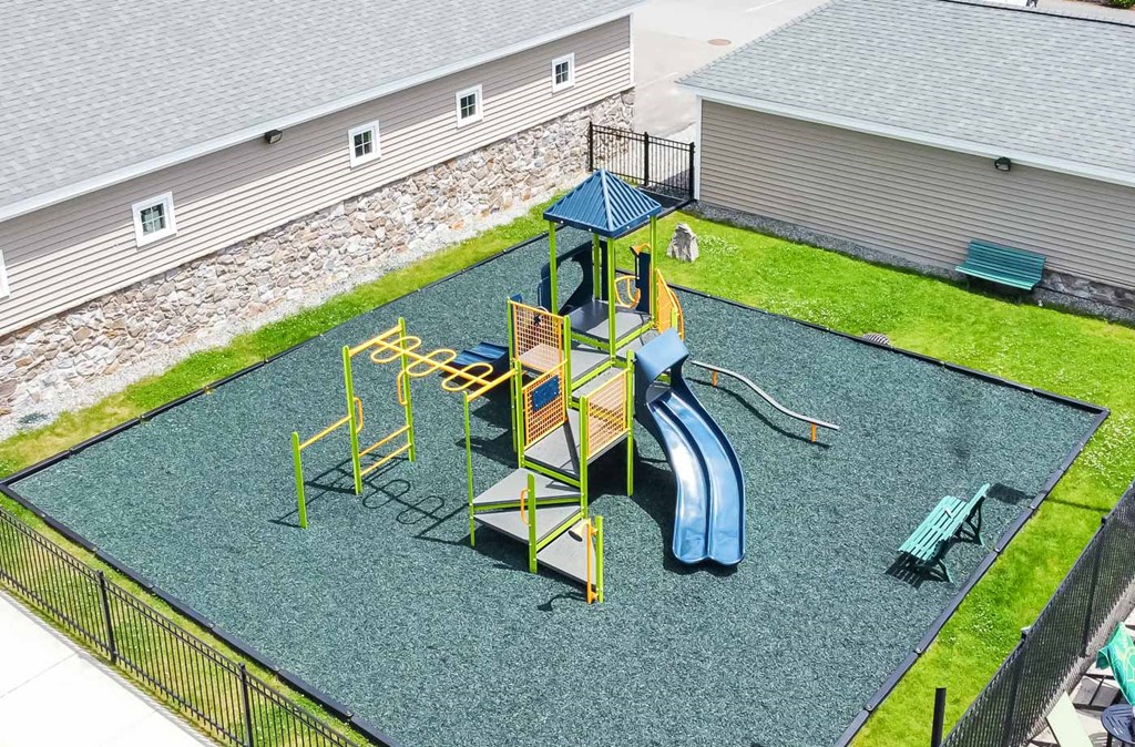 Playground aerial shot