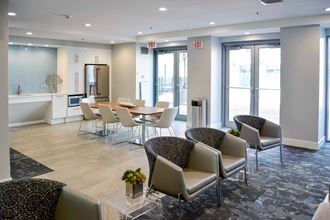 Residences on broadway refinished common space - Photo Gallery