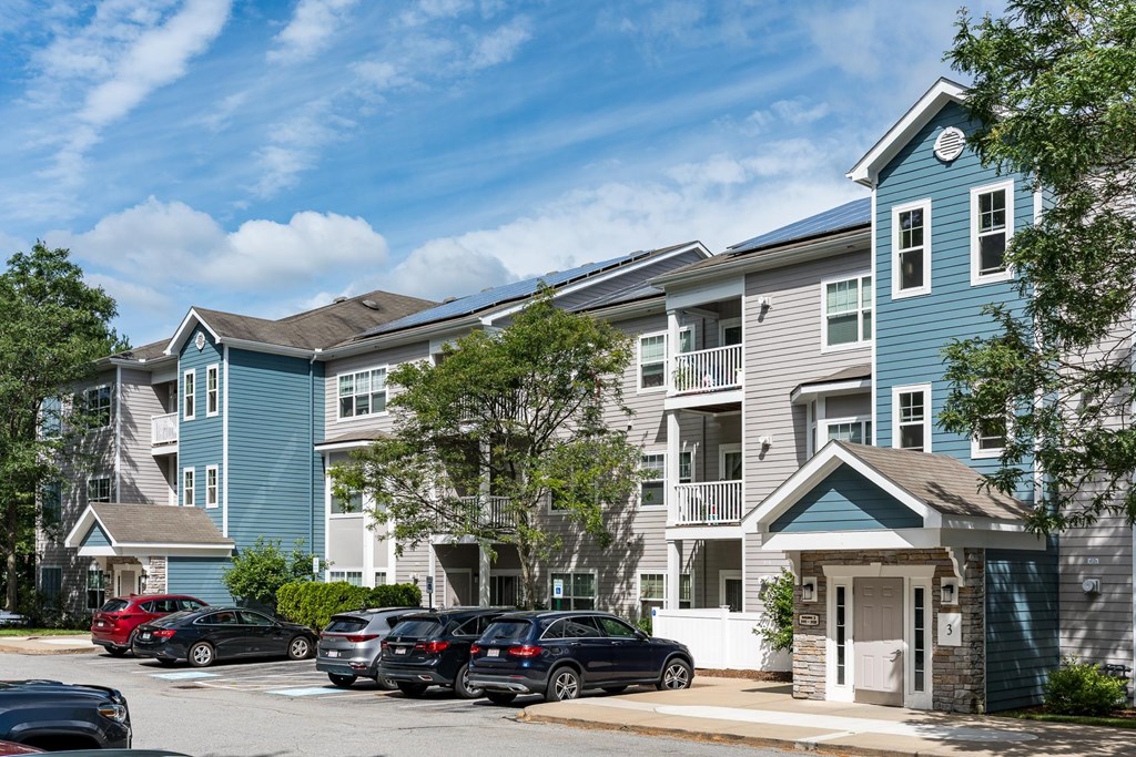 Drum Hill apartment exteriors