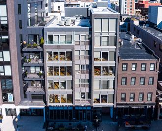 26 West broadway exterior across from the red line mbta and above warden hall - Photo Gallery