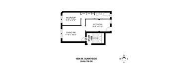 1606 W Sunnyside 1N-3N 1bed