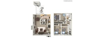 Three Bedroom 1.5 Bath TH