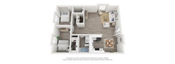 Two Bedroom One Bath