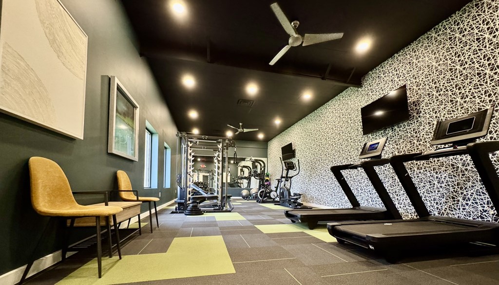 Cardio Machines at Townhomes at 28th, Columbus, Indiana