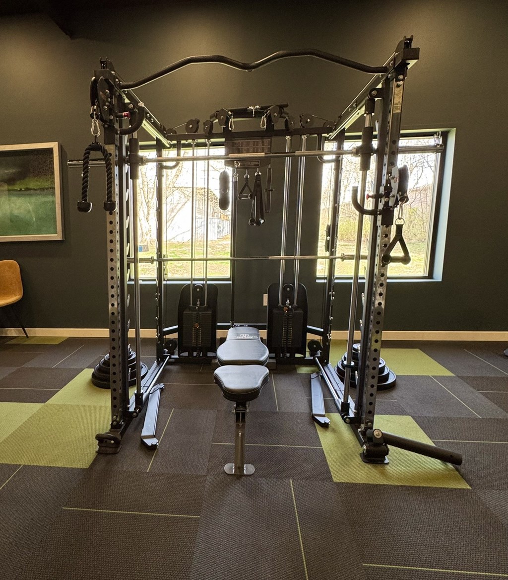 Gym at Townhomes at 28th, Columbus, IN, 47201