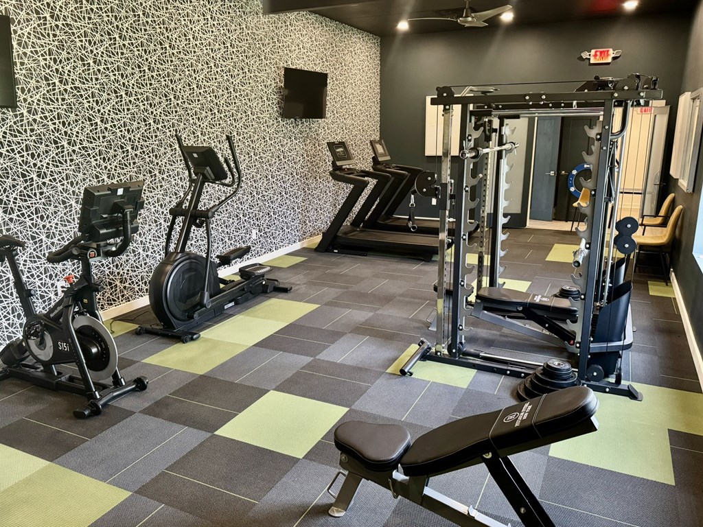 Fitness Center at Townhomes at 28th, Columbus, IN