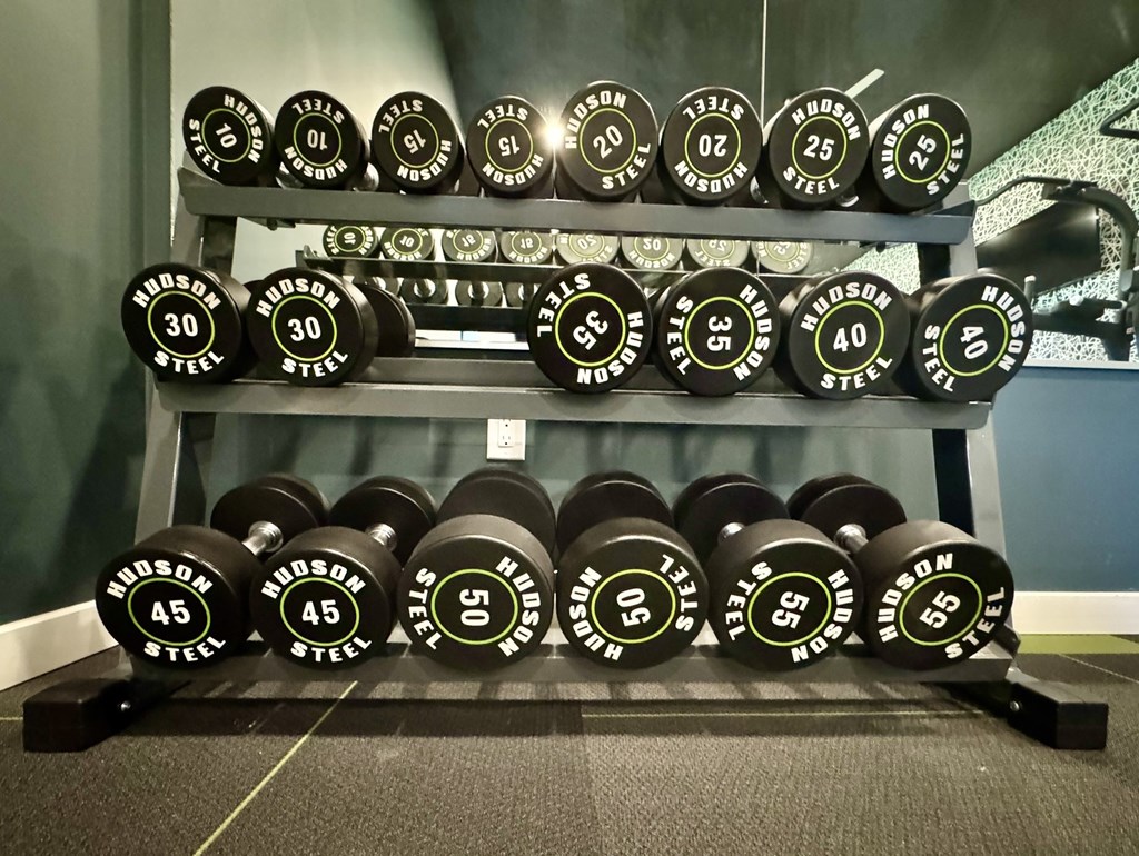 Free Weights at Townhomes at 28th, Columbus, IN