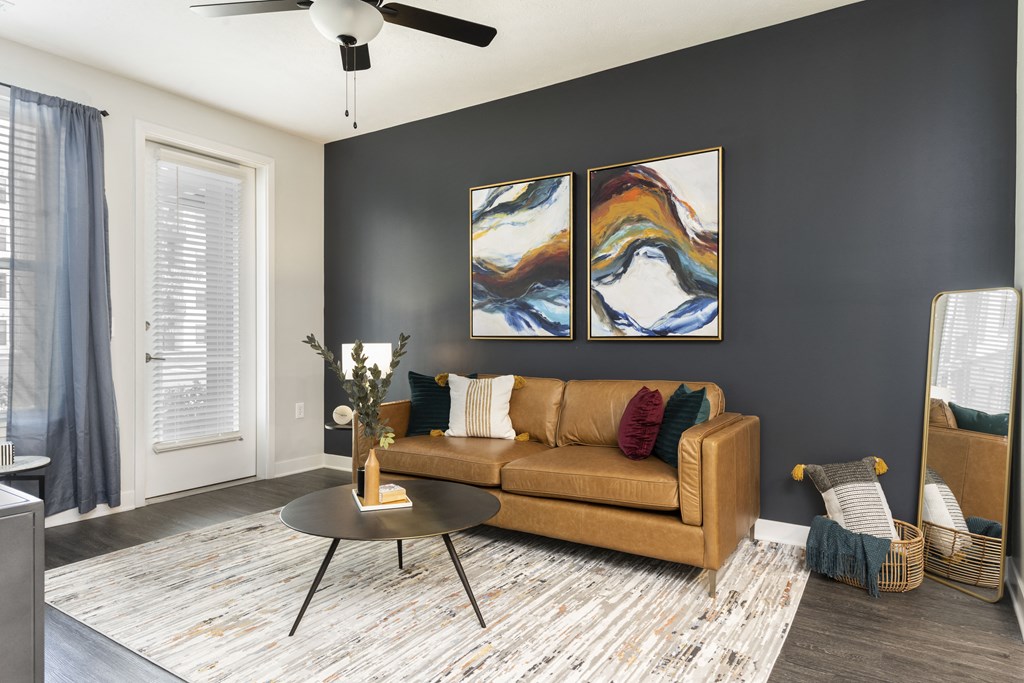 Living Room at Wesmont, Indianapolis