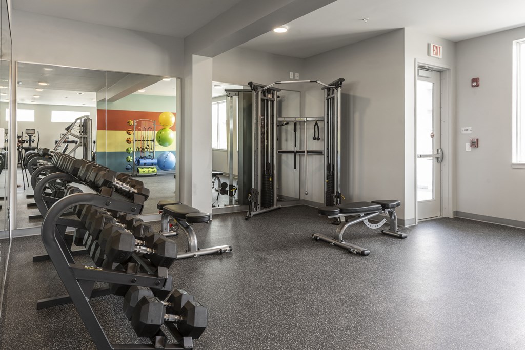 Free Weights at Wesmont, Indianapolis, Indiana