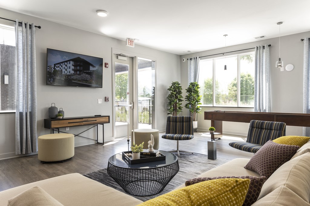 Modern Living Room at Wesmont, Indiana