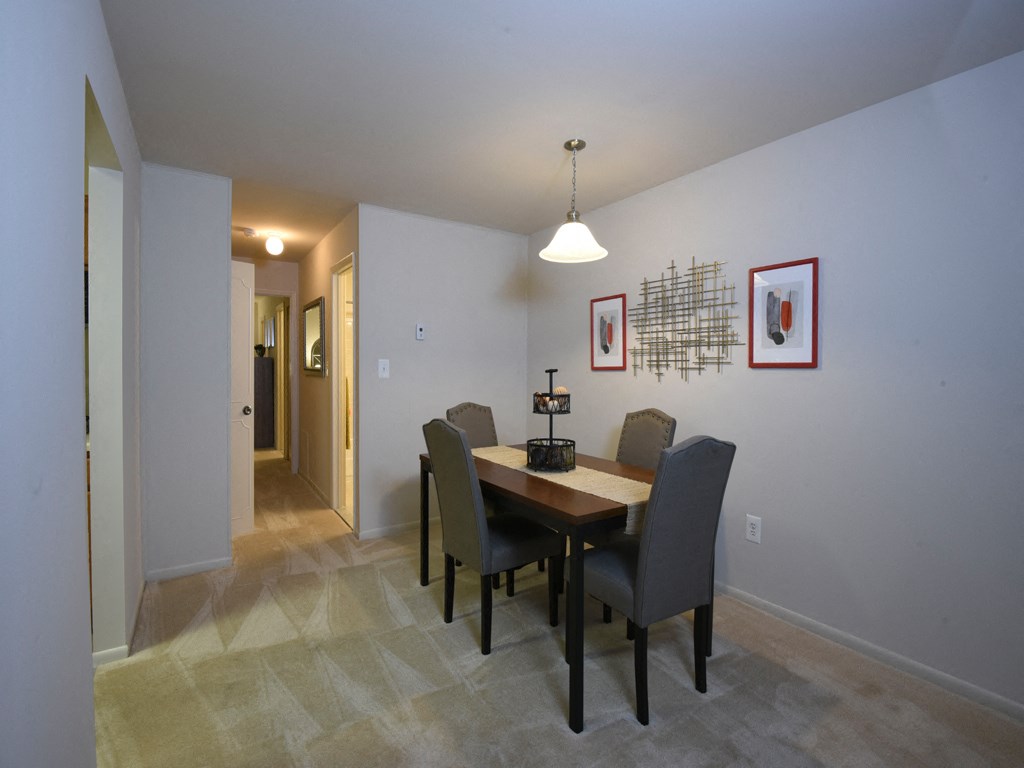 Classic Dining Area at Woodridge Apartments, Maryland, 21133