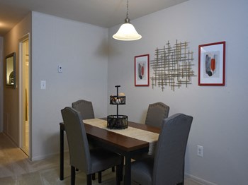 Contemporary Dining Room Contemporary Dining Room at Woodridge Apartments, Randallstown, MD, 21133 - Photo Gallery 4