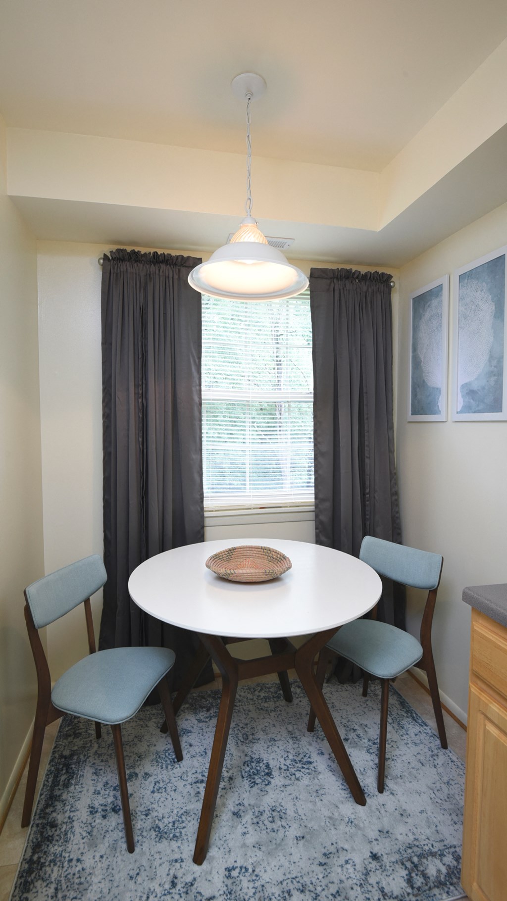 Eat-in dining table and window at Village of Pine Run Apartments & Townhomes*, Maryland, 21244