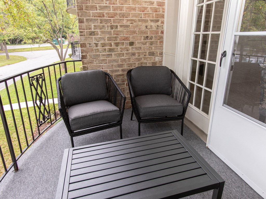 Private Apartment Balcony at Brittany Apartments, Maryland