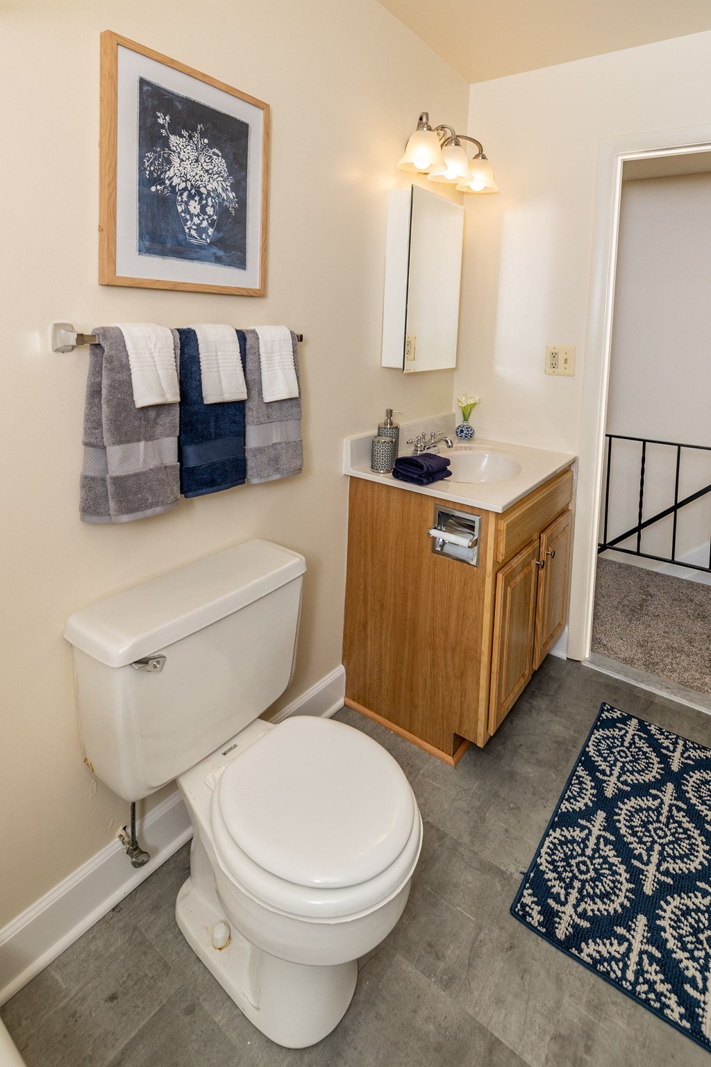 Bathroom at Seven Oaks Townhomes, Edgewood, 21040