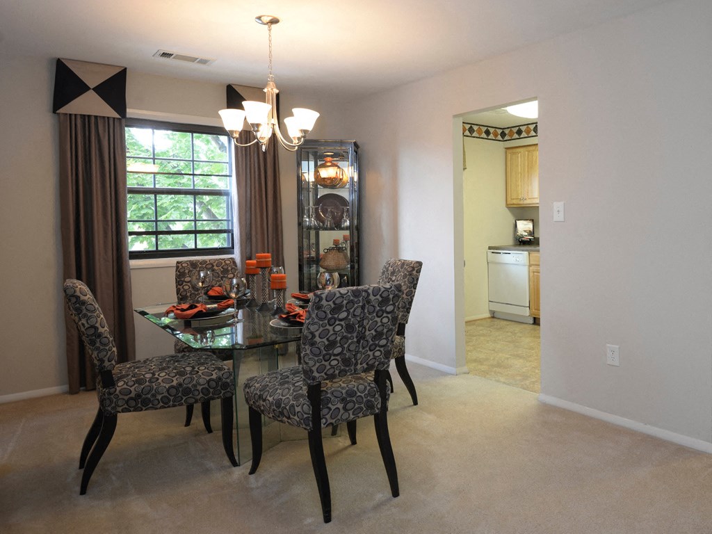 Large dining room at Liberty Gardens Apartments, Maryland, 21244